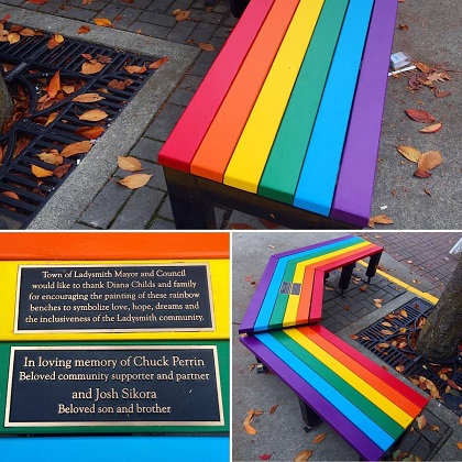 Rainbow Bench Rainbow Bench