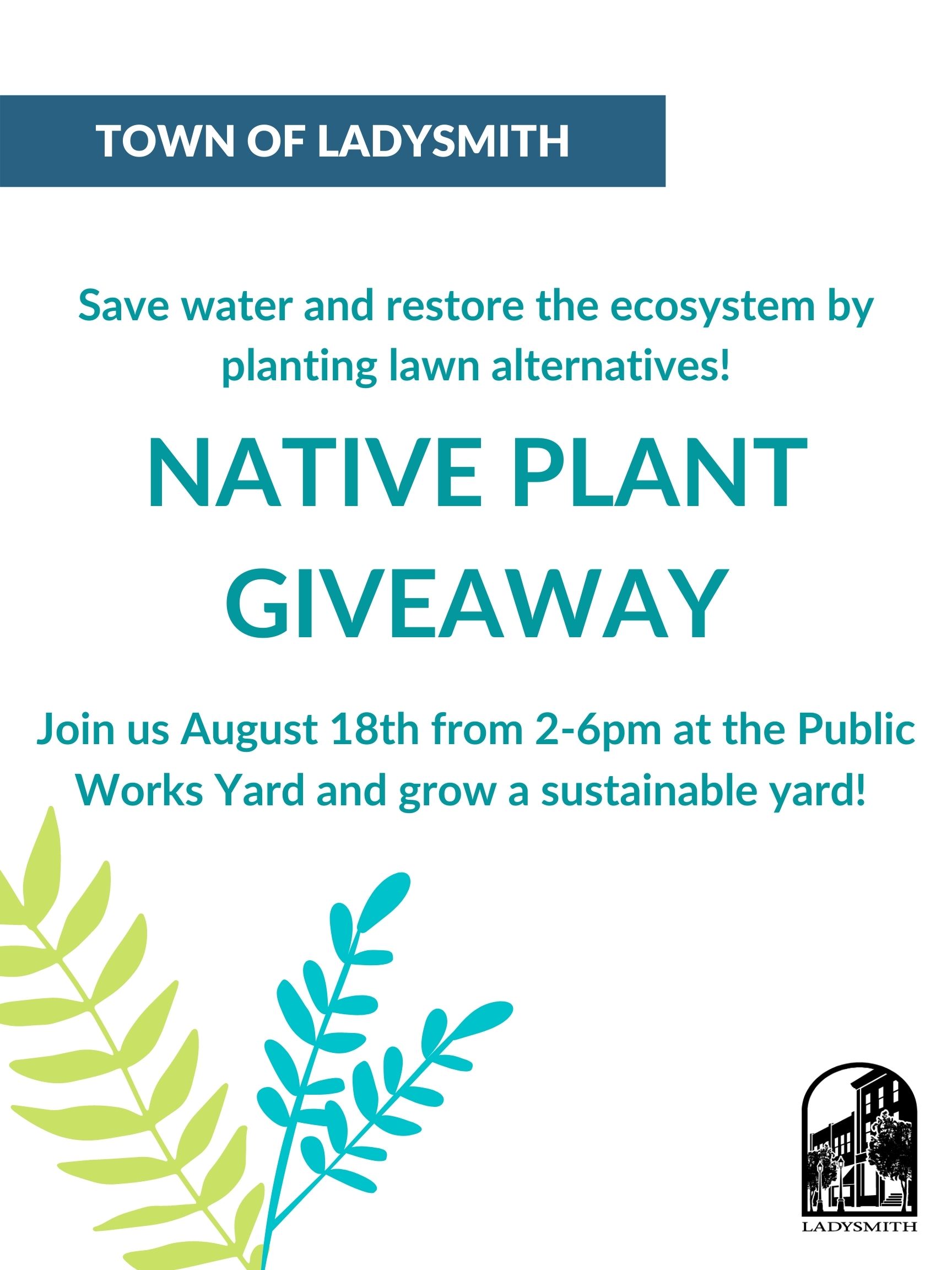plant giveaway event poster 2