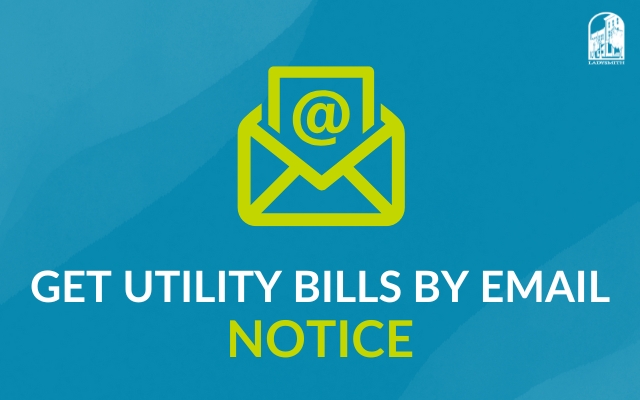 Get Utility Bills By Email Notice