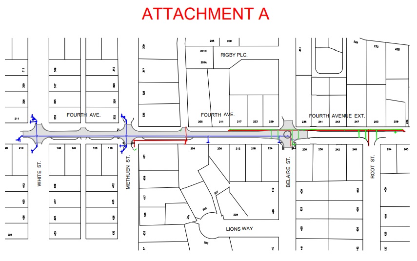 Map_4th Ave Root St to White Street