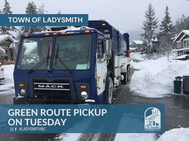 Green Route Cancelled due to ice