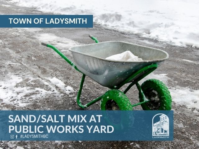 SANDSALT MIX AT PUBLIC WORKS