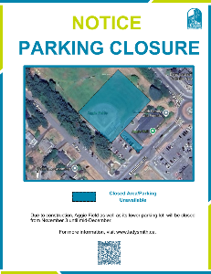 Parking Closure Notice